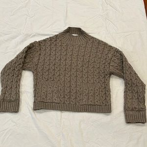 Cable knit Zara sweater